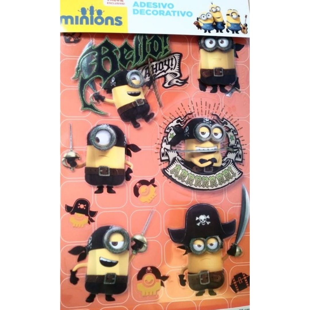 Adesivo 3D - Minions