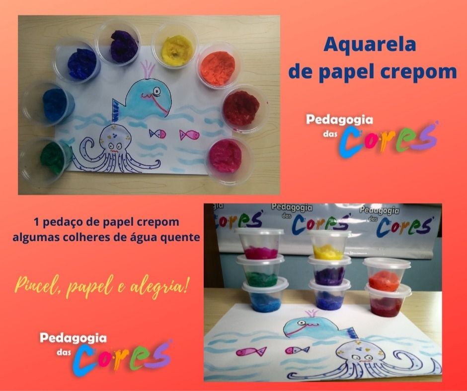 Aquarela Papel Crepom